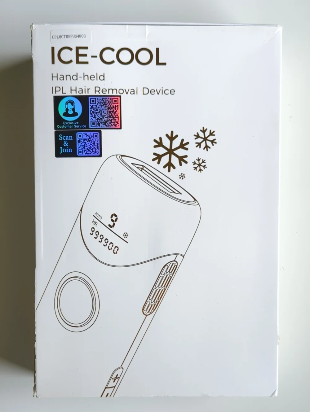 IPL Handheld Hair Removal Device - Picture 3 of 5
